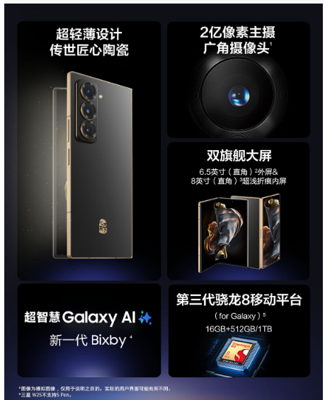 三星W25“心系天下”折叠屏新旗舰，轻薄又强大