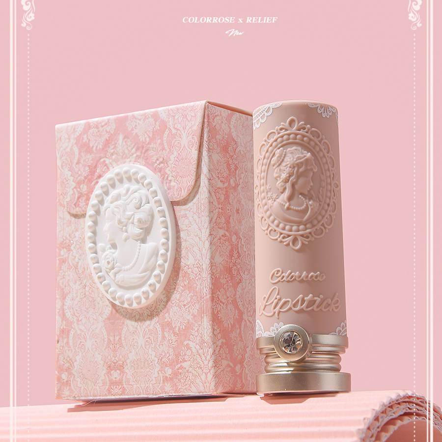 探索平价口红新境界：ColorRose浮雕口红的优雅魅力